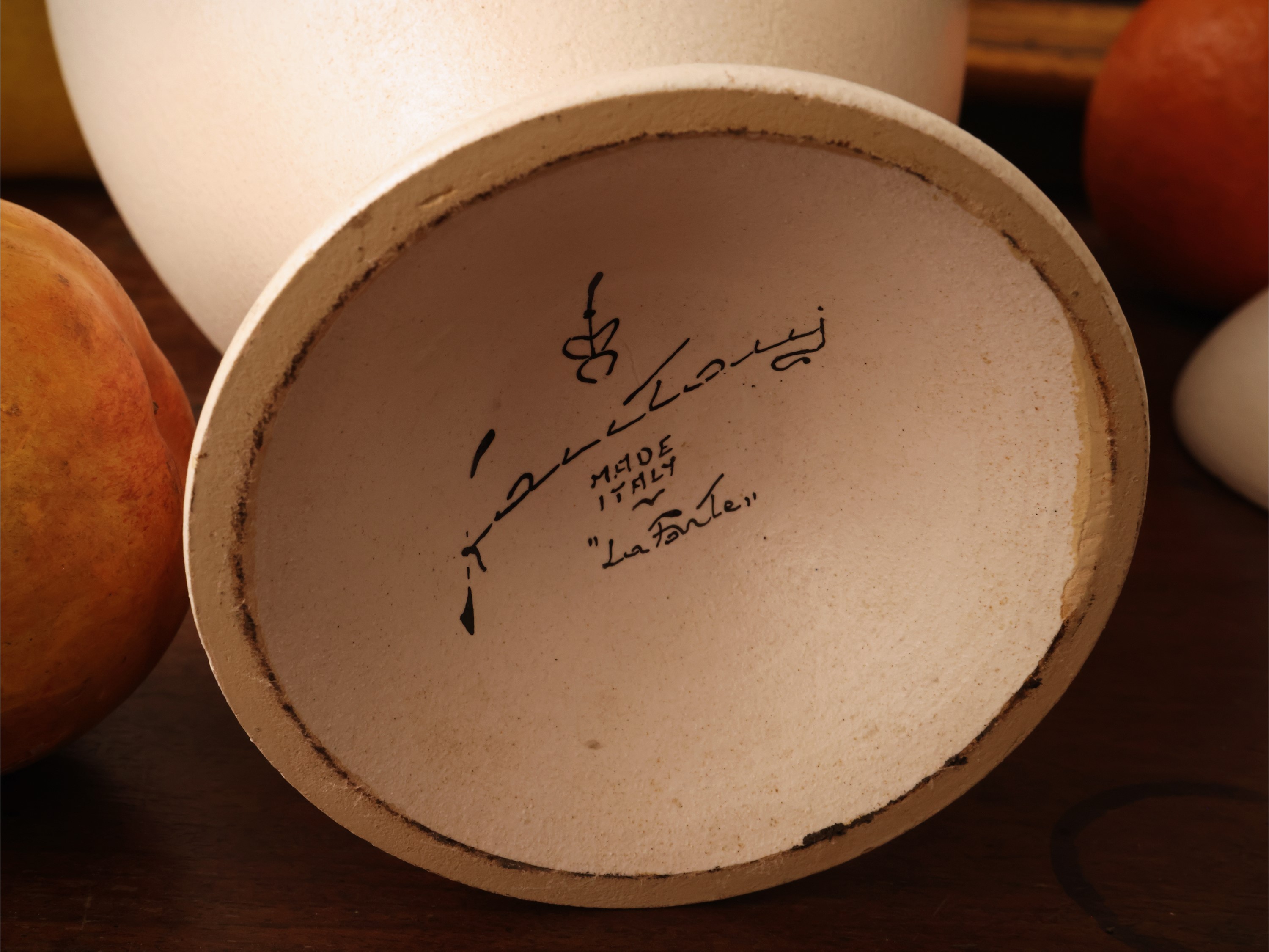 Marcello Fantoni - Coppia di vasi in ceramica, anni Sessanta