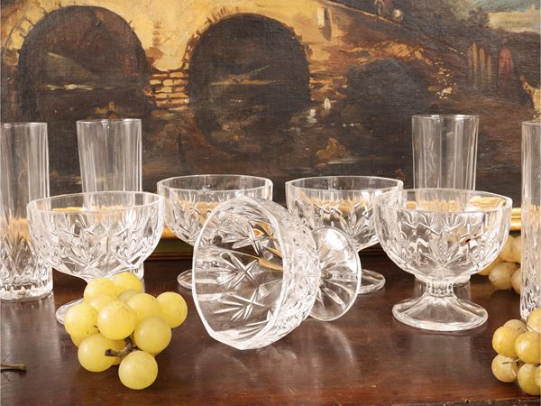 Assortimento di bicchieri Palace, in cristallo RCR