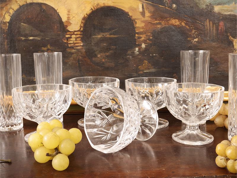 Assortimento di Bicchieri Palace, in Cristallo Rcr
