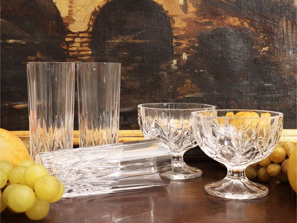 Assortimento di bicchieri Palace, in cristallo RCR