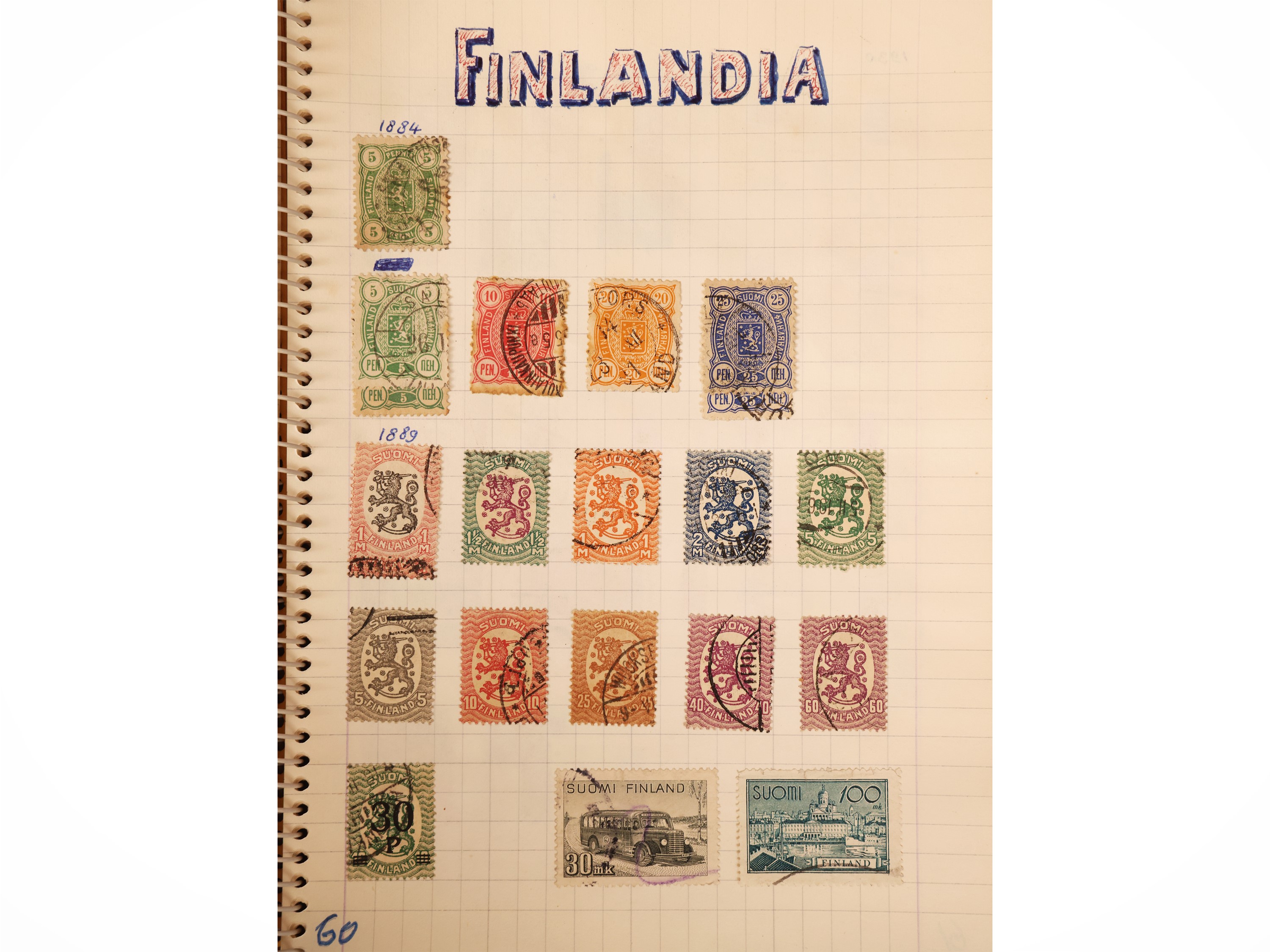 Collezione di francobolli, in bustine e piccoli album