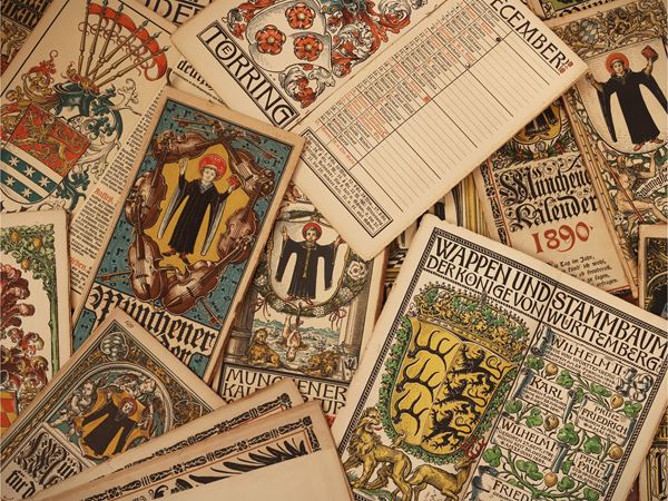 Raccolta di Munchener Kalender 1890-1913