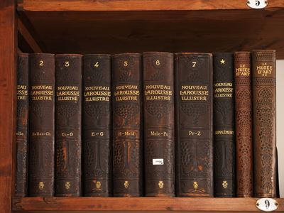Nouveau Larousse Illustré, sette volumi e supplemento (XIX/XX secolo)