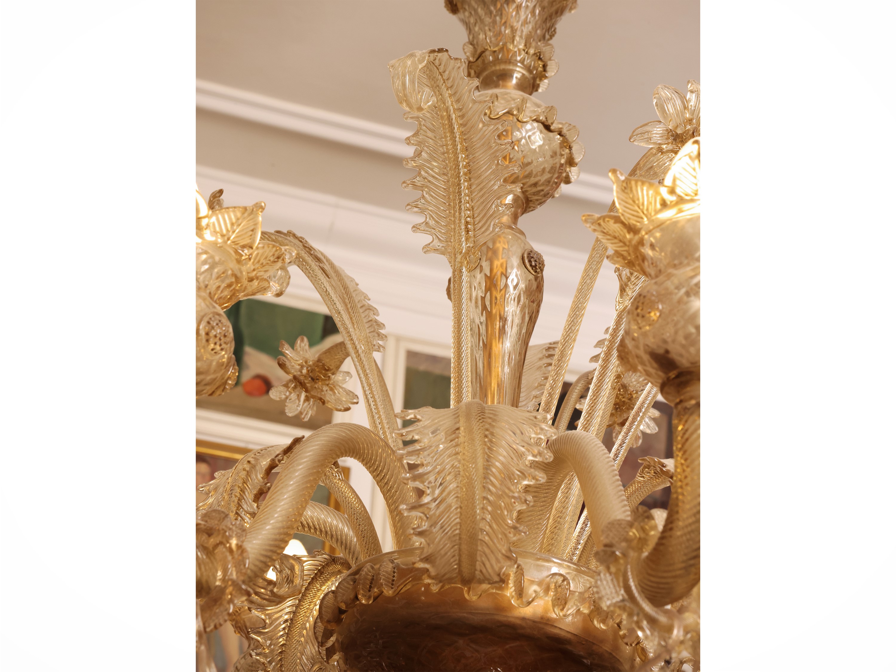 Lumiera in vetro di Murano, XX secolo