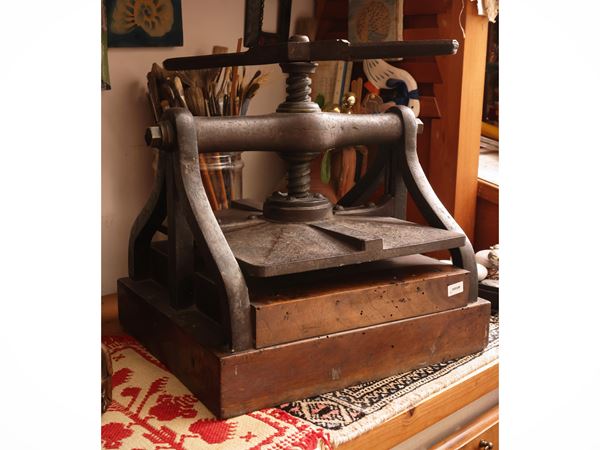 Small printing press