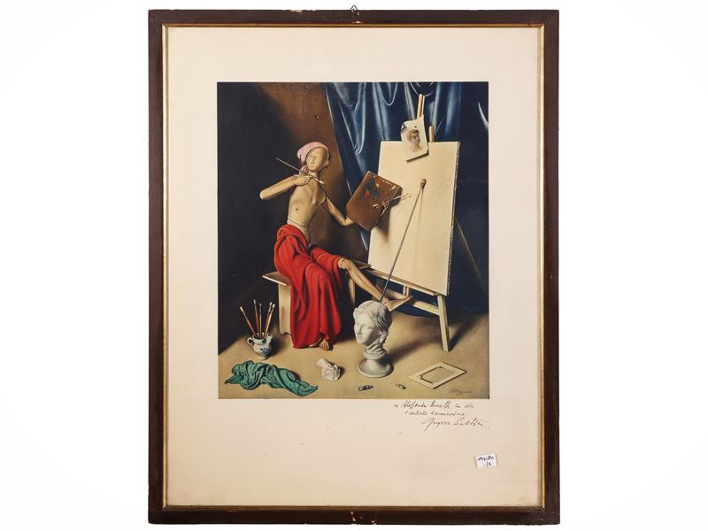 Gregorio Sciltian - Composizioni con figure, stampe offset da dipinti
