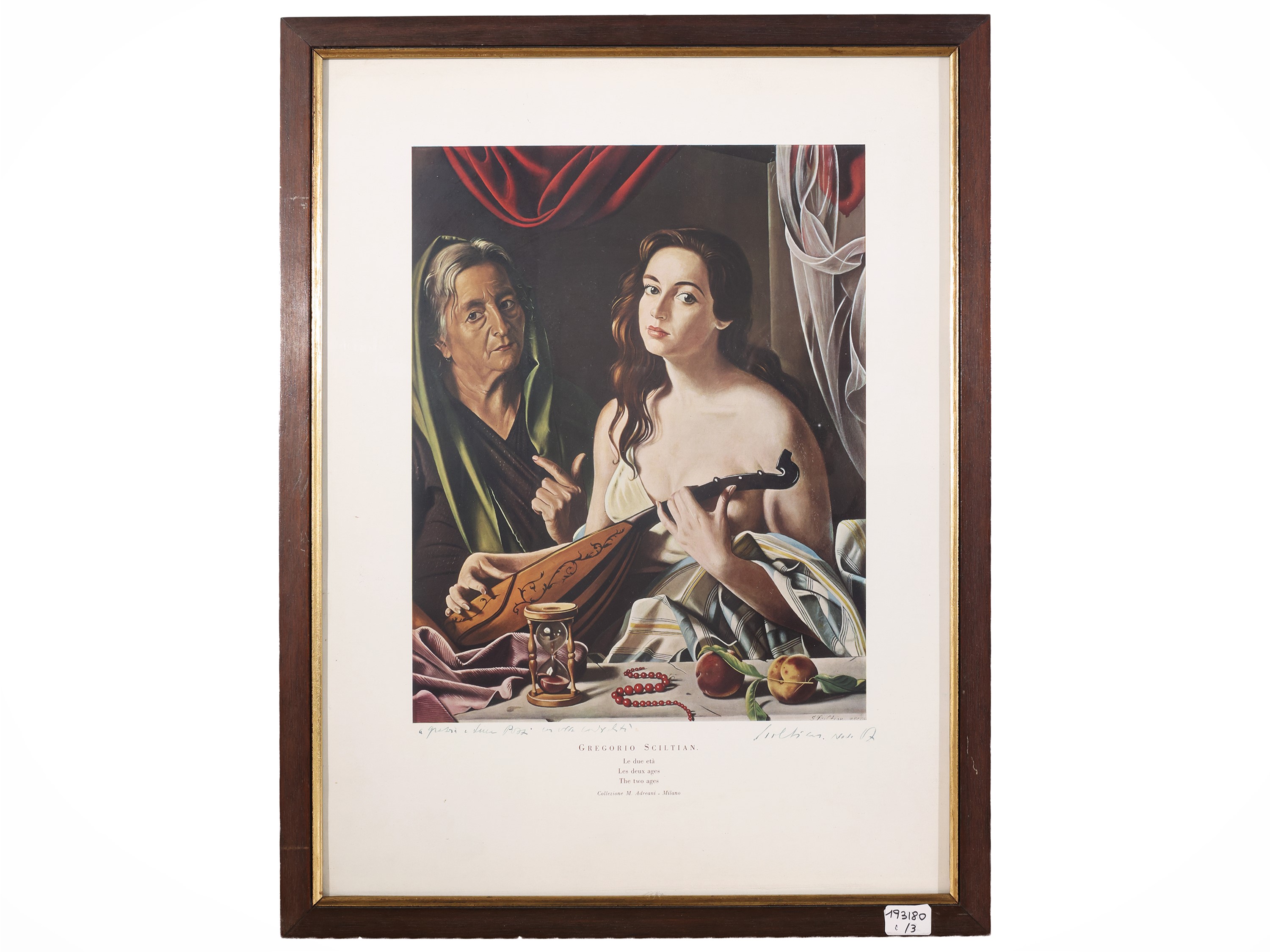 Gregorio Sciltian - Composizioni con figure, stampe offset da dipinti