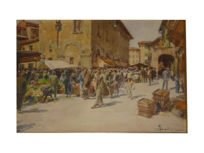 Scena di mercato