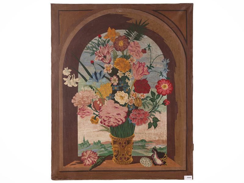 Da Ambrosius Bosschaert L'ancien, Secolo XIX/XX - Da Ambrosius Bosschaert l'Ancien, Vaso di fiori...