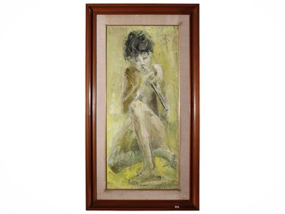 Collezione di dipinti, XX secolo (due di Ela Seccia Berretti e due di Simona Pozzi)
