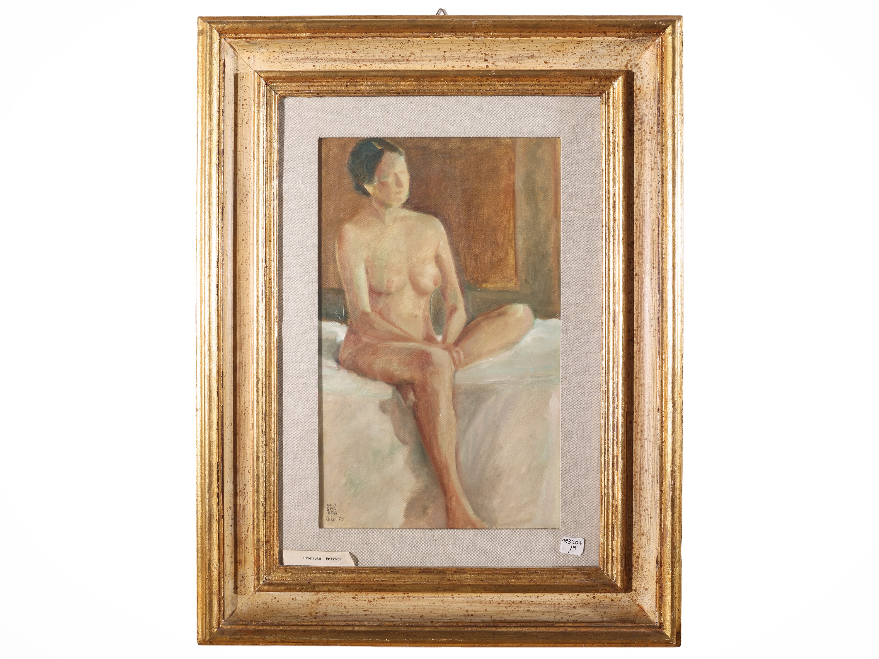 Collezione di dipinti, XX secolo (due di Ela Seccia Berretti e due di Simona Pozzi)