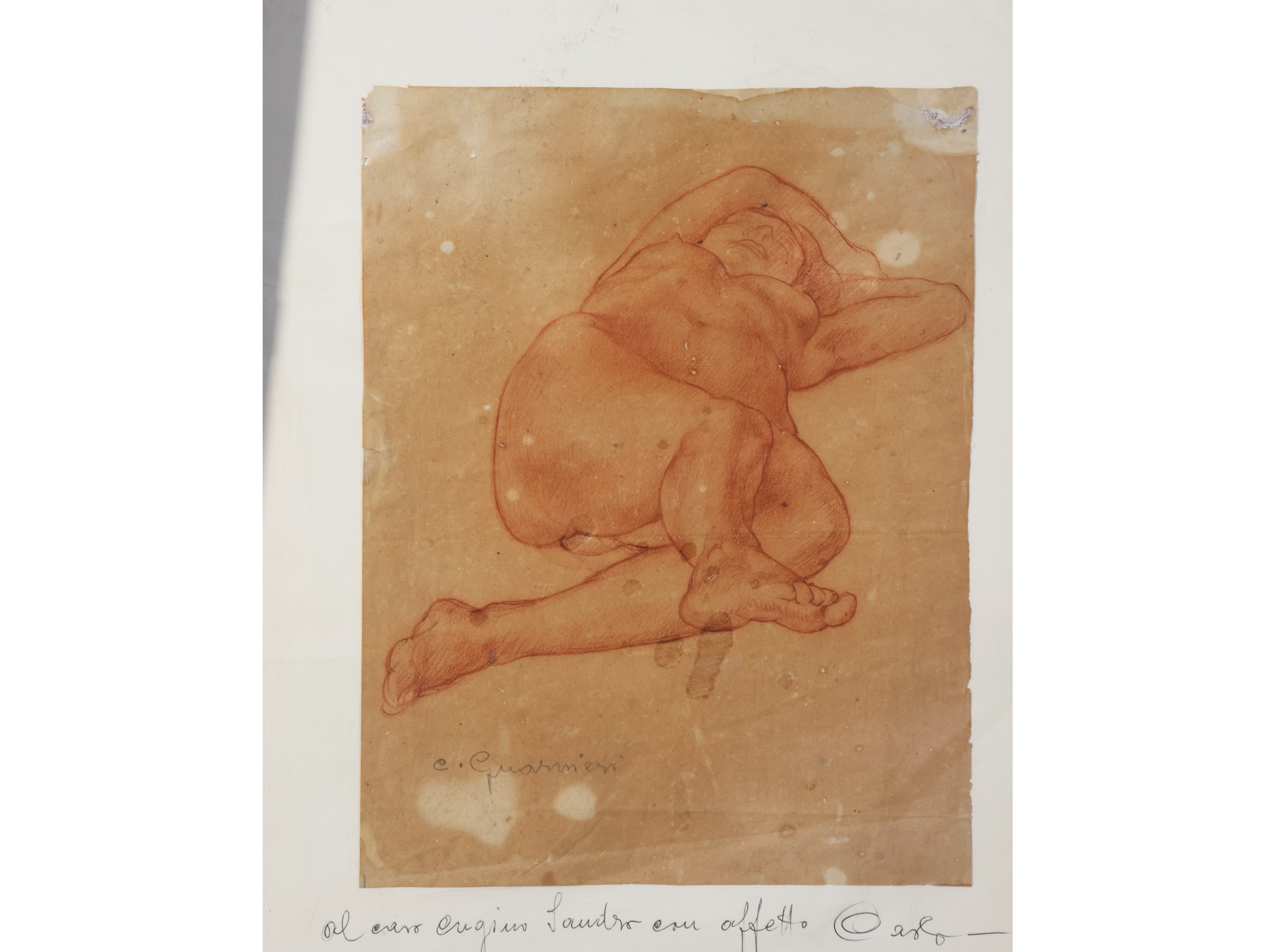 Carlo Guarienti - Ritratto di bambini — Studio di figura