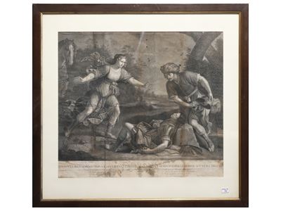 Raccolta di grafica in cornice, riproduzioni di incisioni (XIX/XX secolo)
