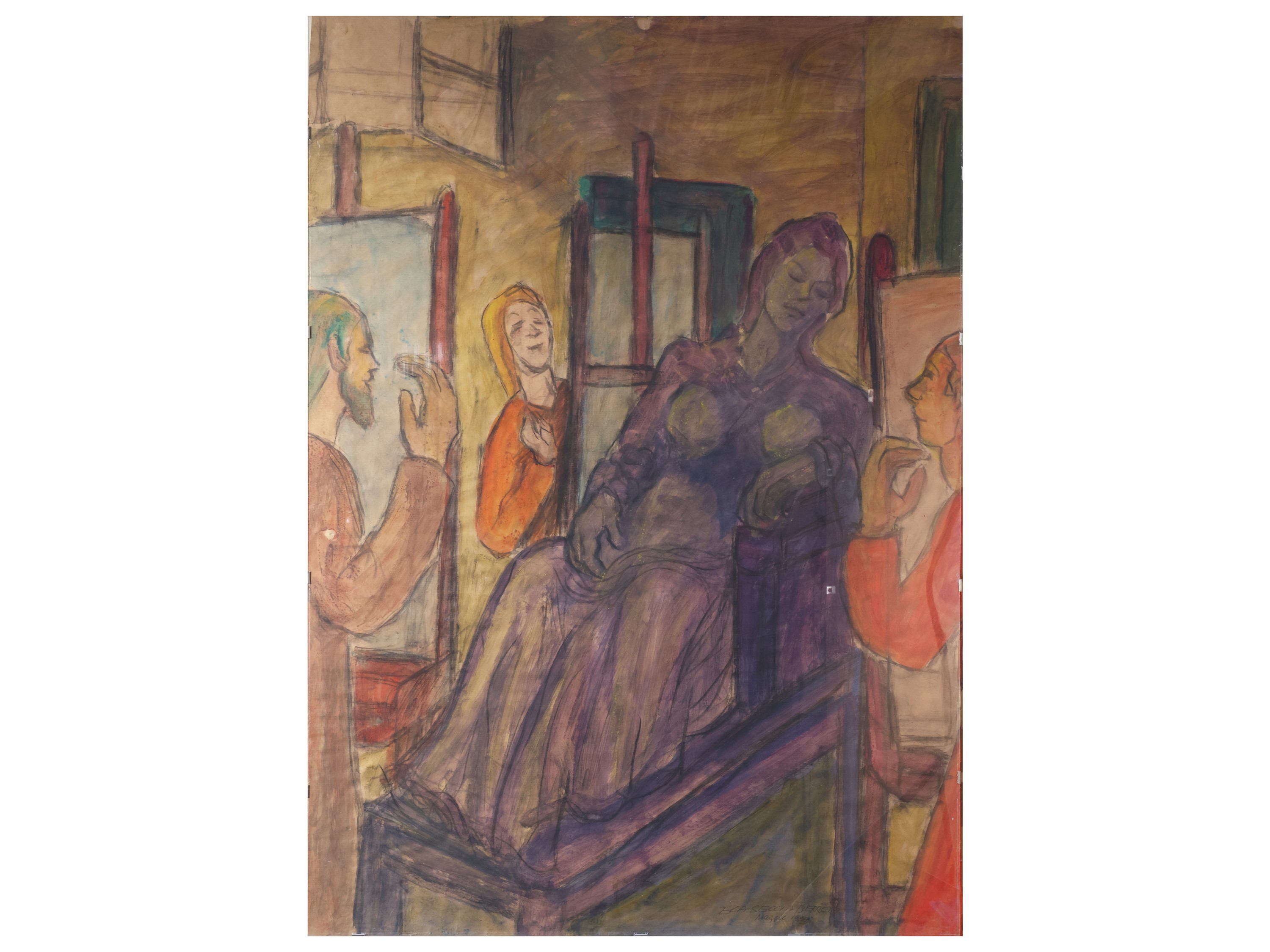 Ela Seccia Berretti - Paesaggi e figure (miscellanea di dipinti, studi, disegni e bozzetti)