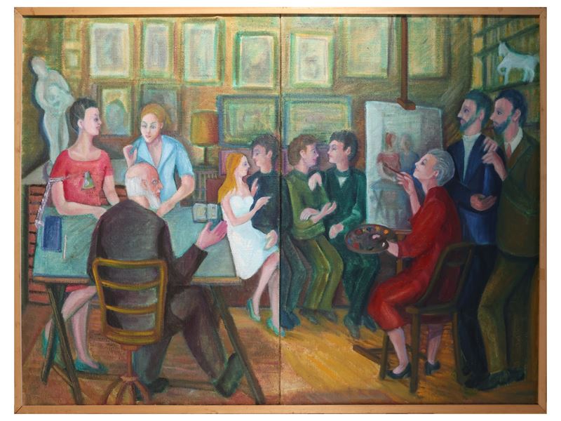 Ela Seccia Berretti - Paesaggi e figure (miscellanea di dipinti, studi, disegni e bozzetti)