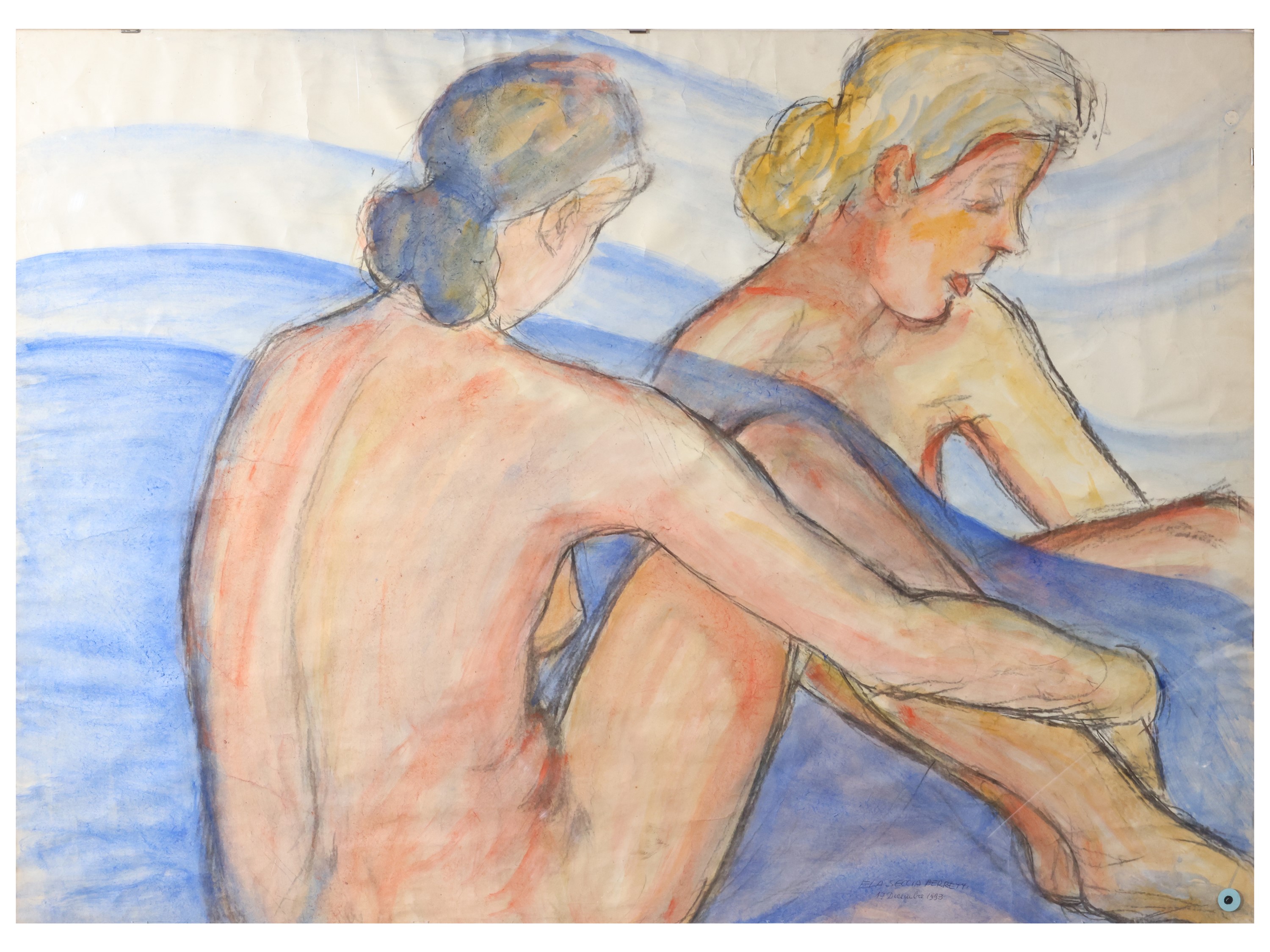 Ela Seccia Berretti - Paesaggi e figure (miscellanea di dipinti, studi, disegni e bozzetti)