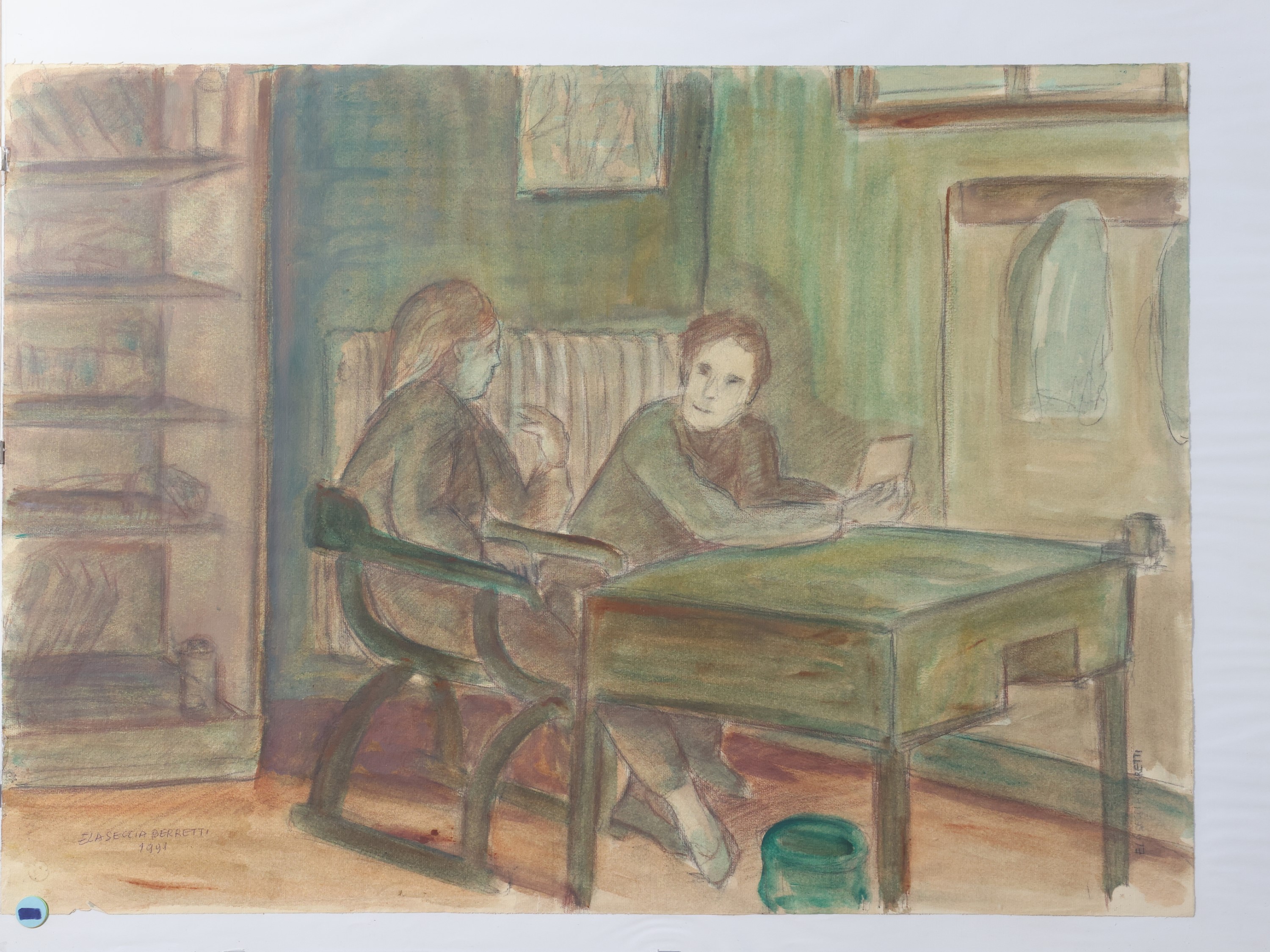 Ela Seccia Berretti - Paesaggi e figure, miscellanea di dipinti, studi, disegni e bozzetti
