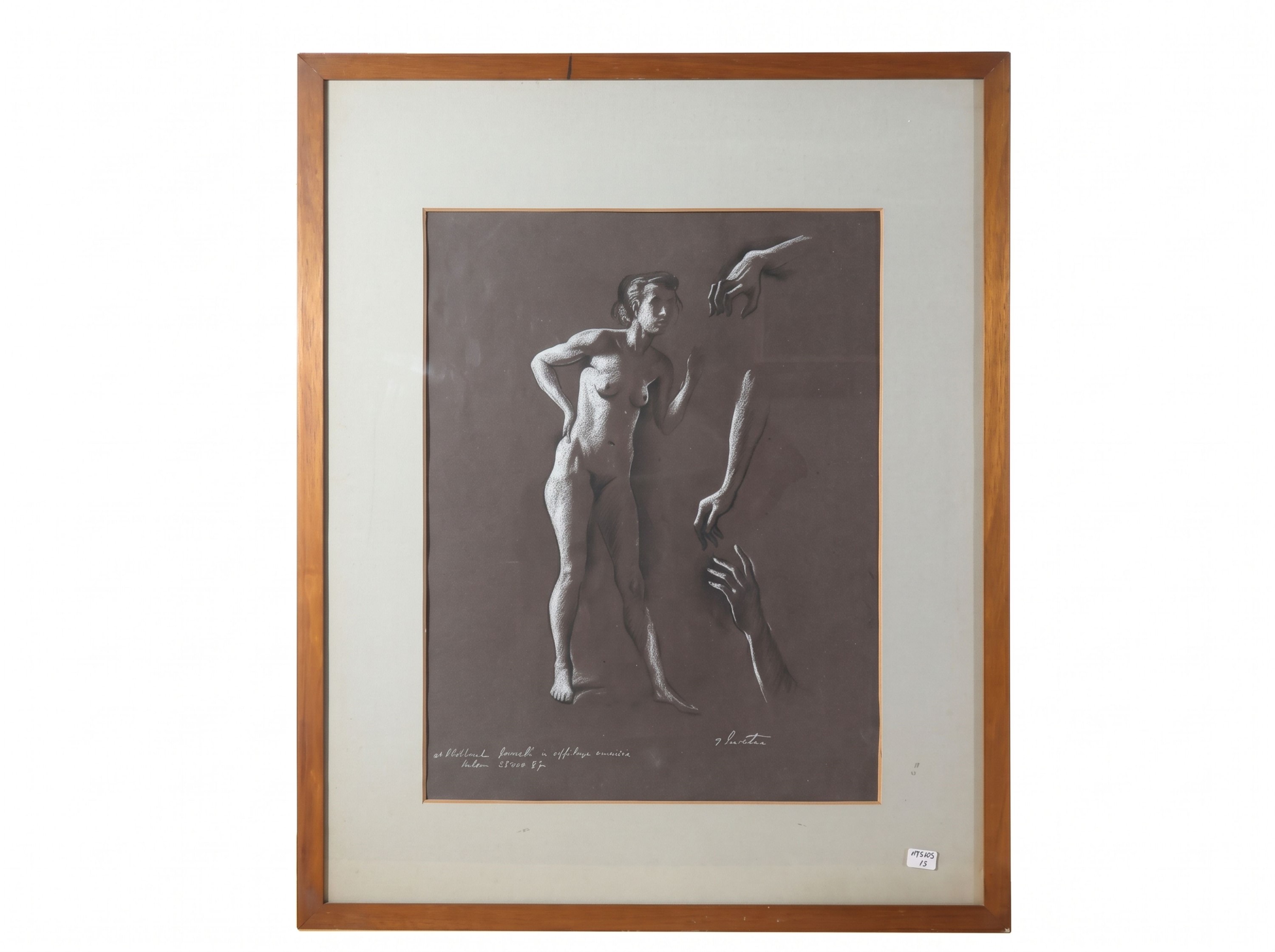 Walter Resentera, Nudi (disegni a tecnica mista su carta)