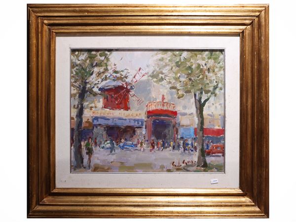 Parigi il Moulin Rouge 1968