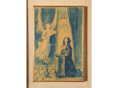 Annunciazione e Crocifissione