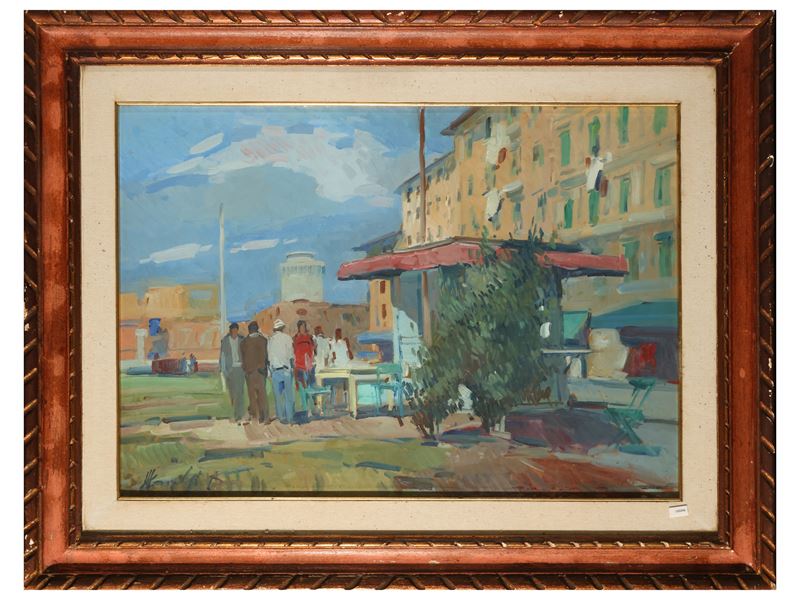 Piero Marchi - Via San Giovanni, Livorno