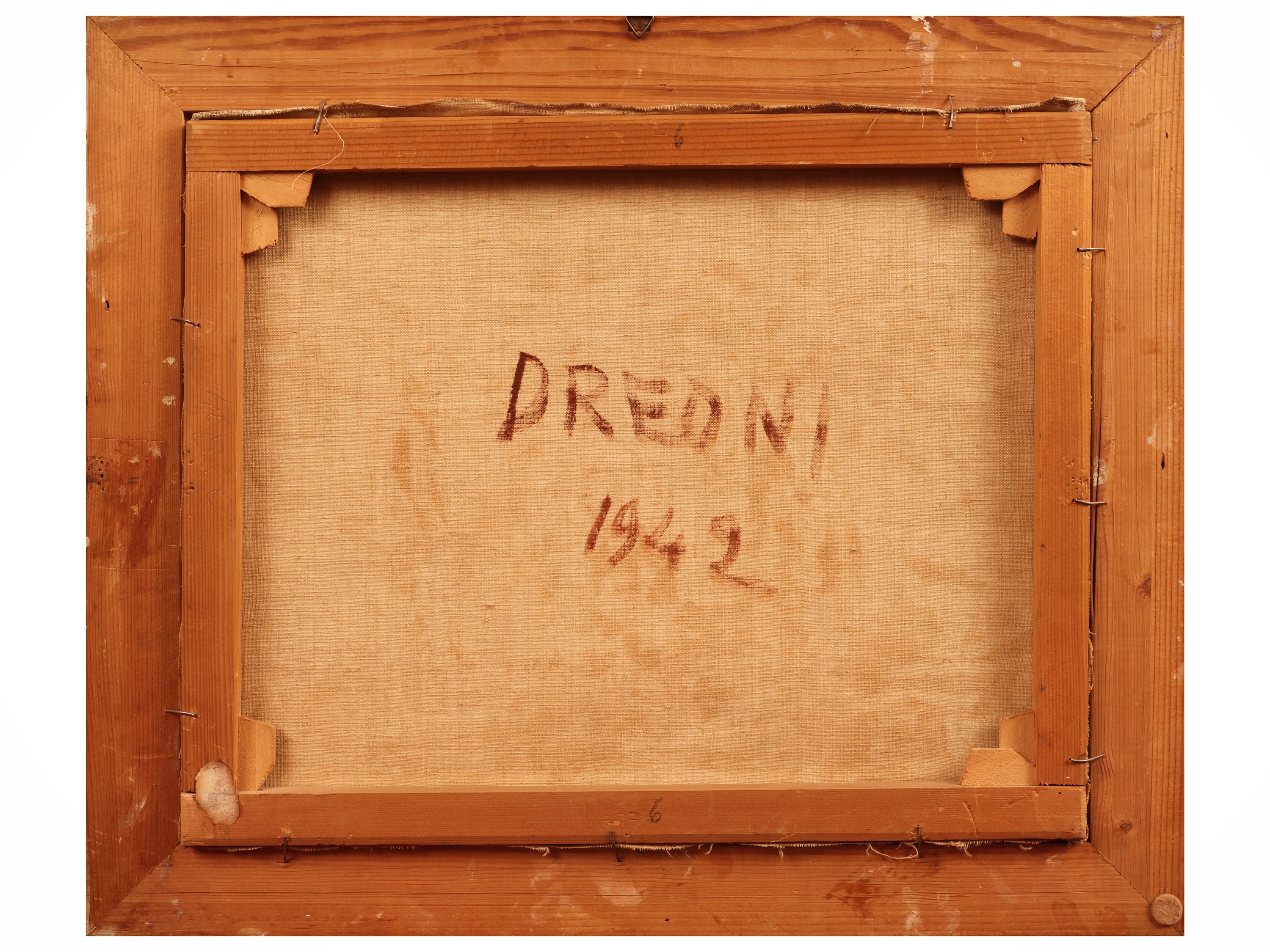Arrigo Dreoni - Bagnanti (1942) — olio su tela