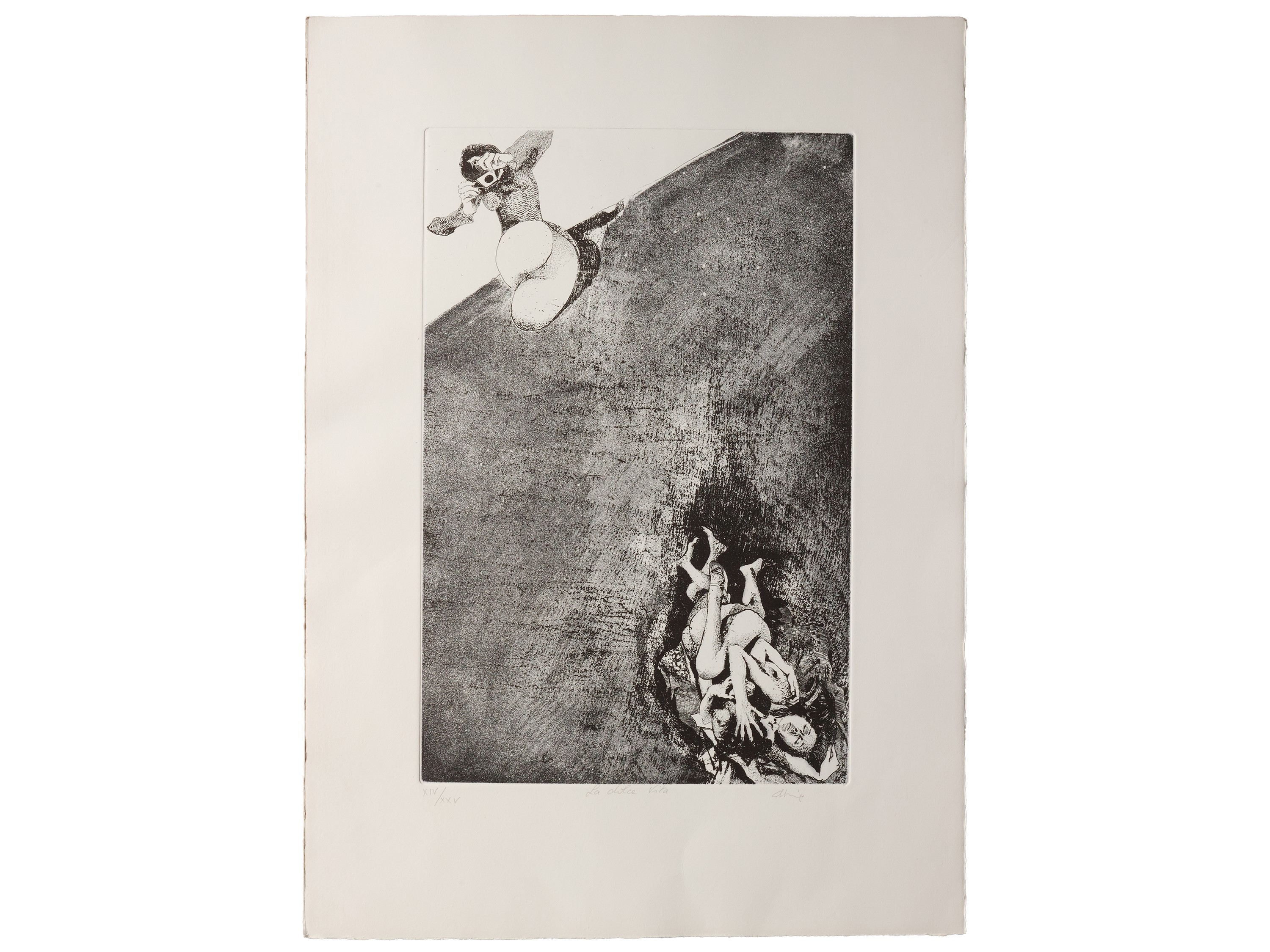 Renato Guttuso, Omaggio a Fellini