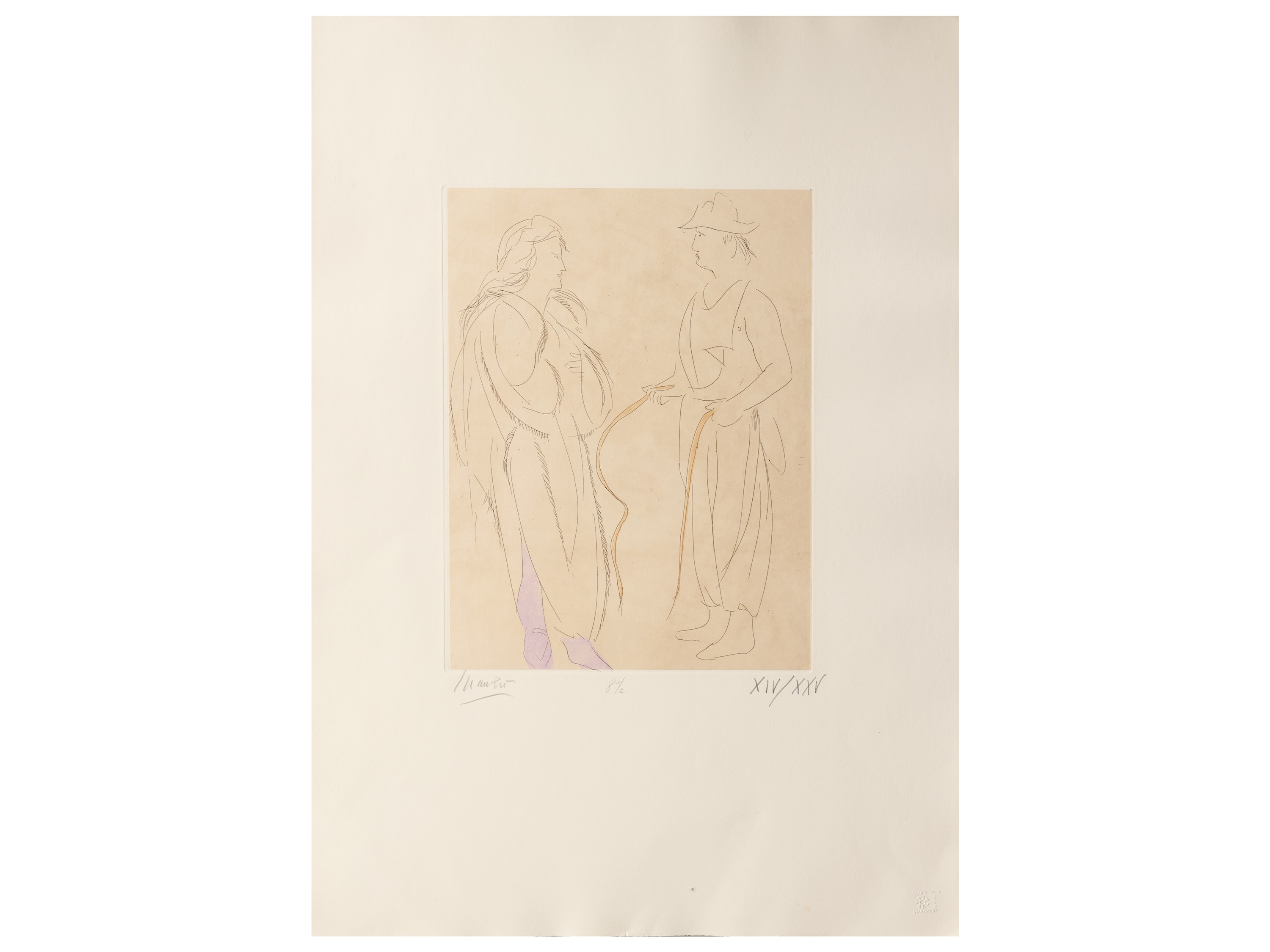 Renato Guttuso, Omaggio a Fellini