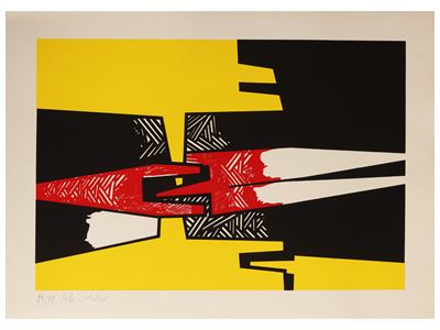 Cartella di serigrafie, XX secolo