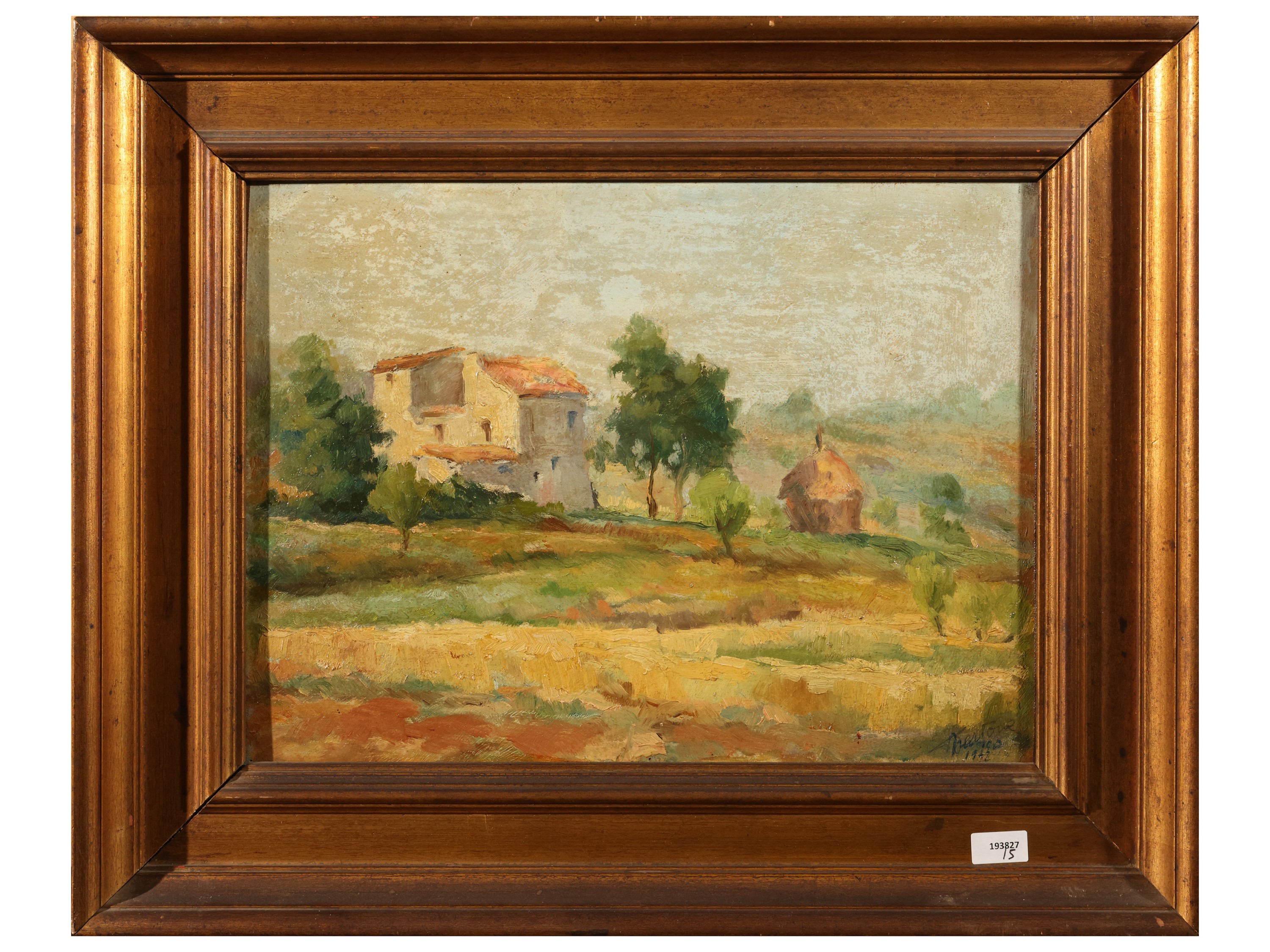 A. Nava e altri, Raccolta di dipinti con paesaggi toscani e figure
