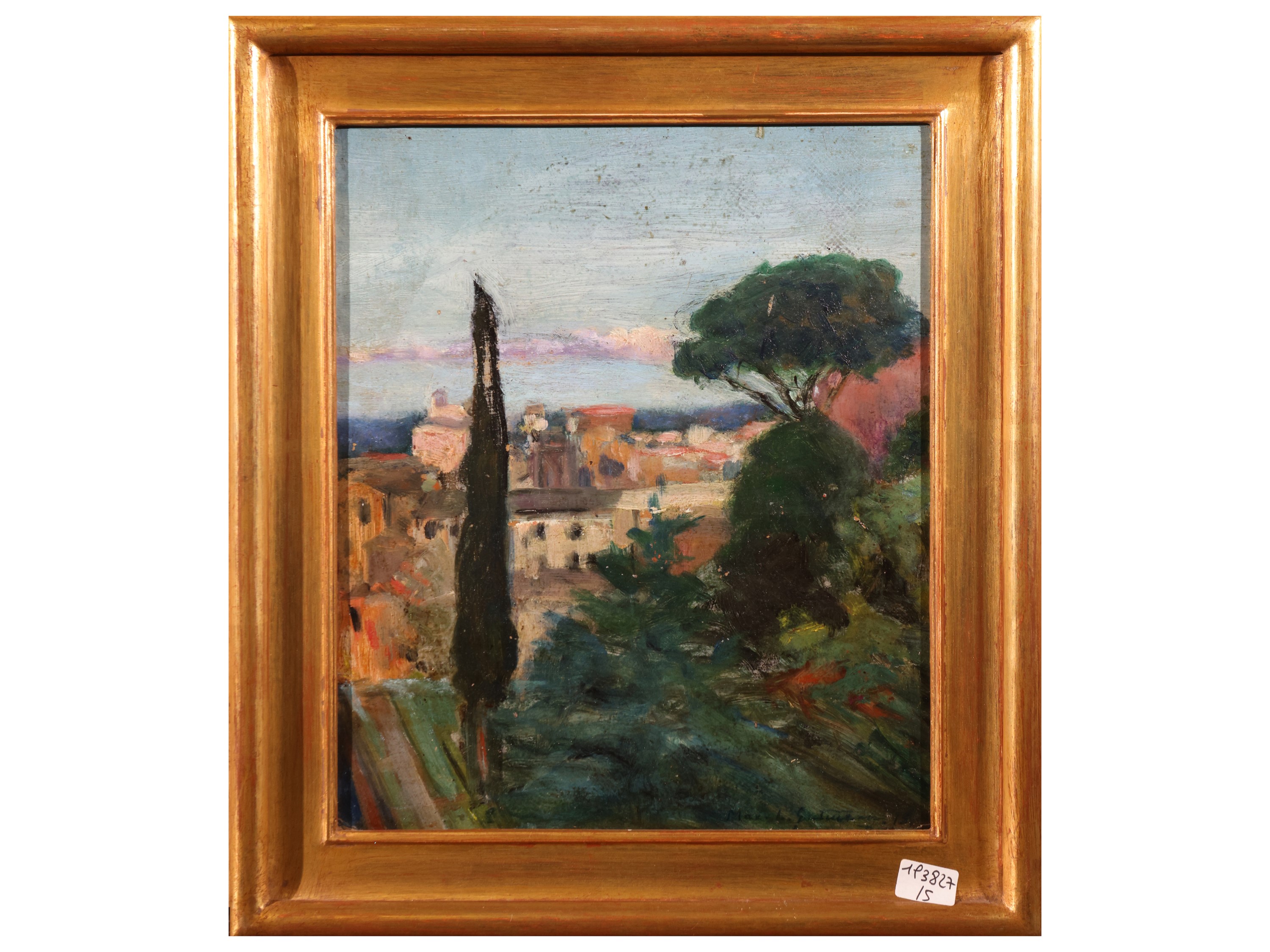 A. Nava e altri, Raccolta di dipinti con paesaggi toscani e figure