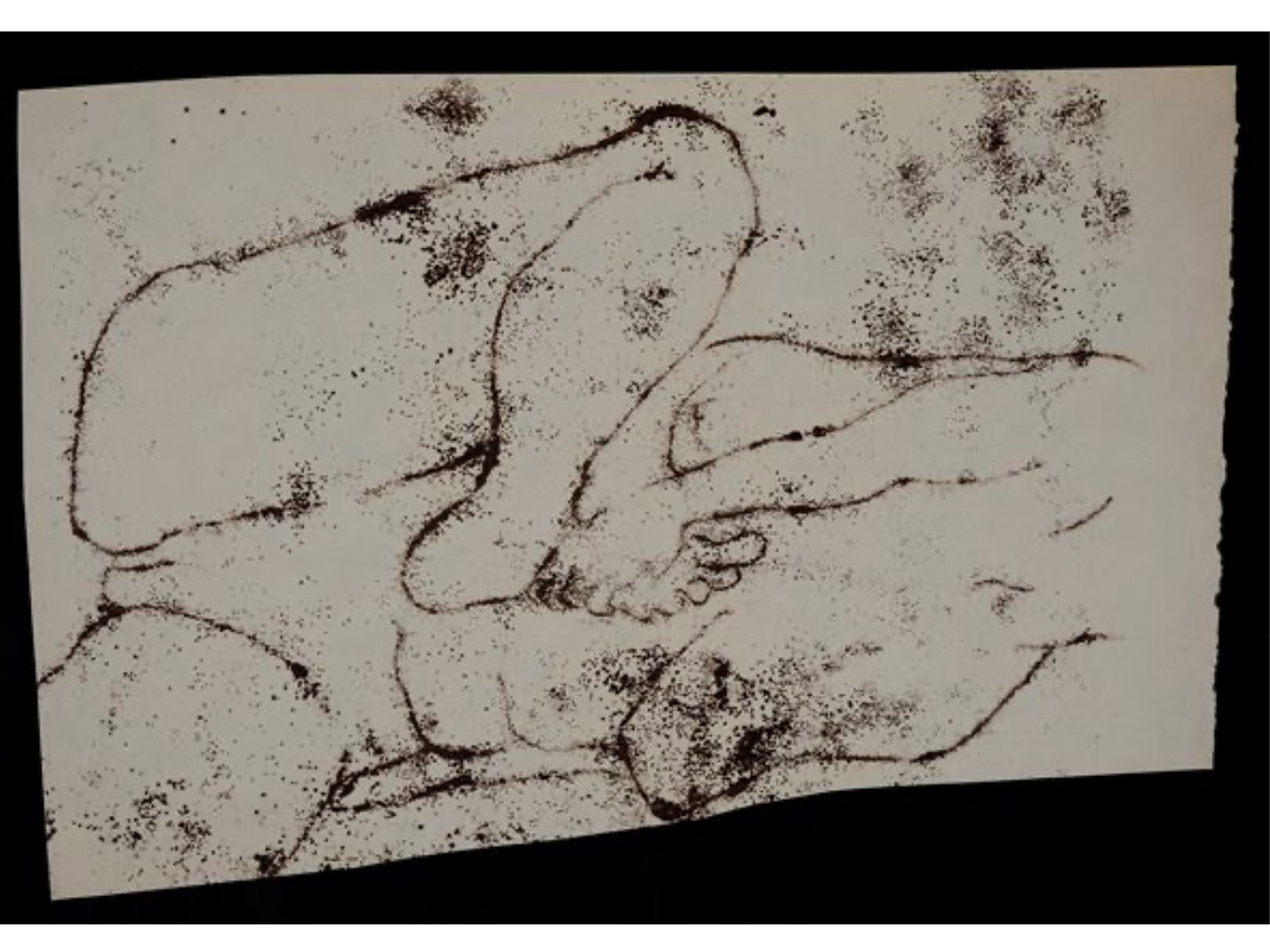 XX secolo, Nudi, tre disegni a inchiostro su carta