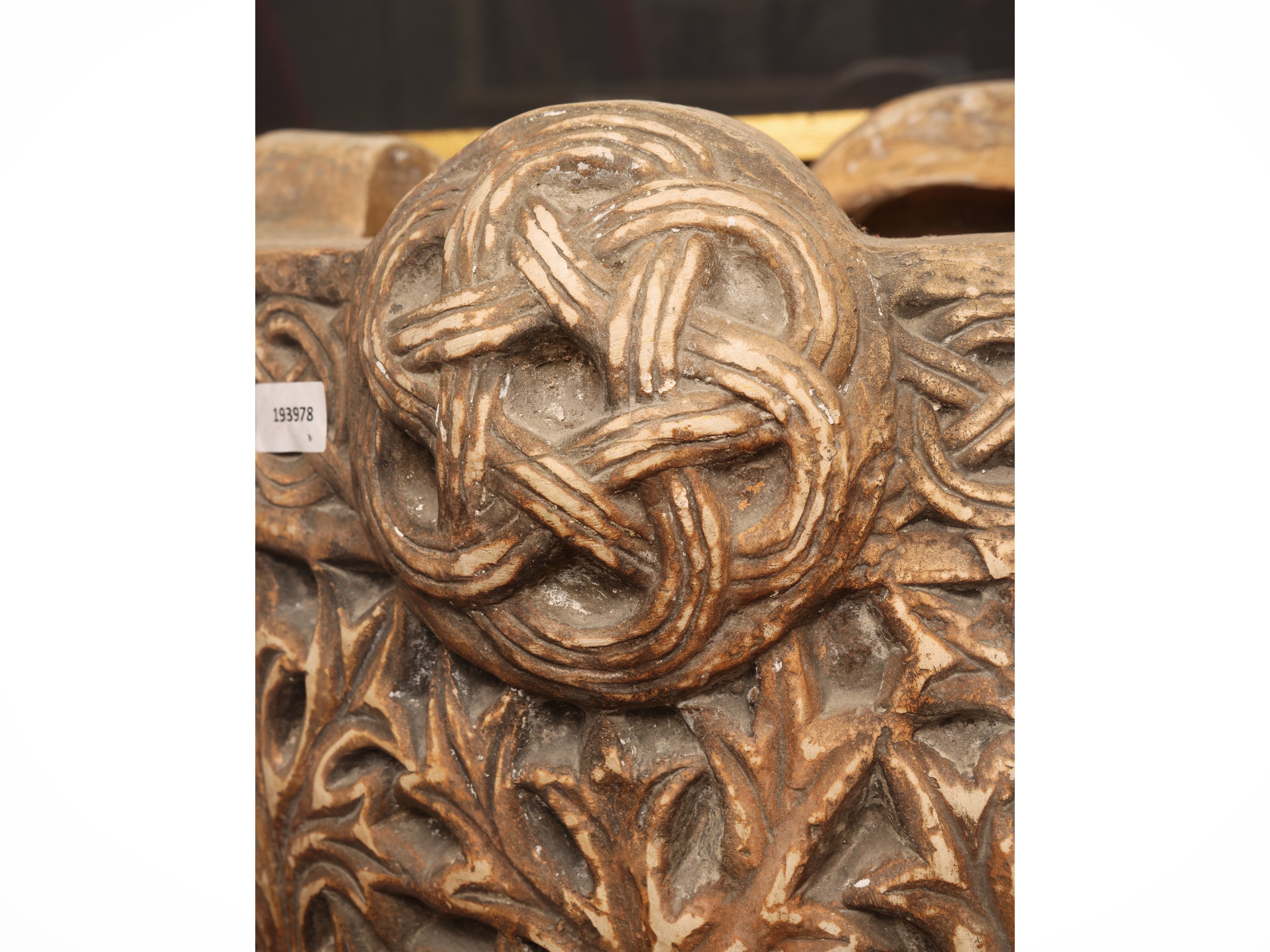 Dini e Cellai, Vaso in terracotta in stile islamico decorato con arabeschi, anni Venti
