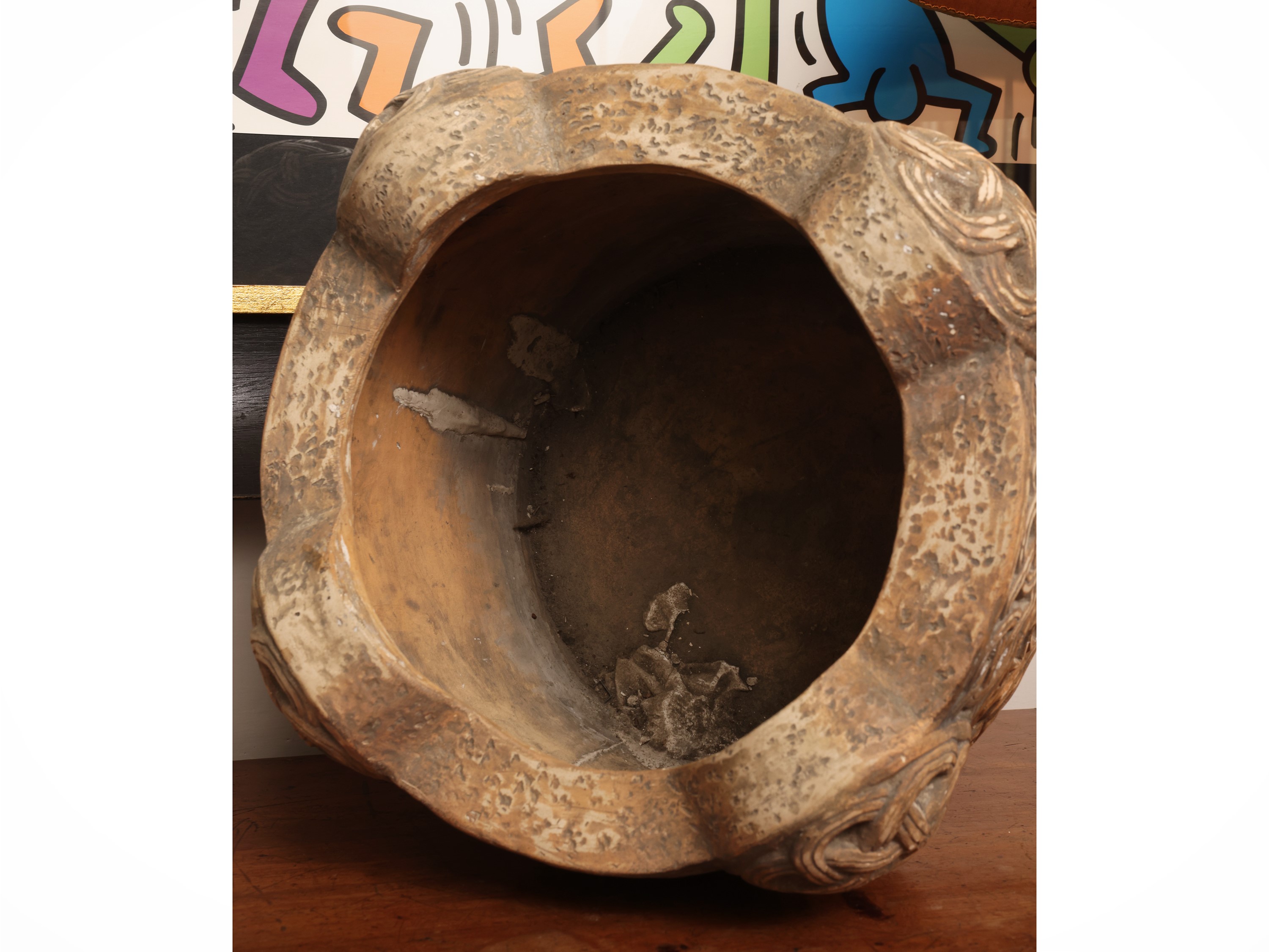Dini e Cellai, Vaso in terracotta in stile islamico decorato con arabeschi, anni Venti