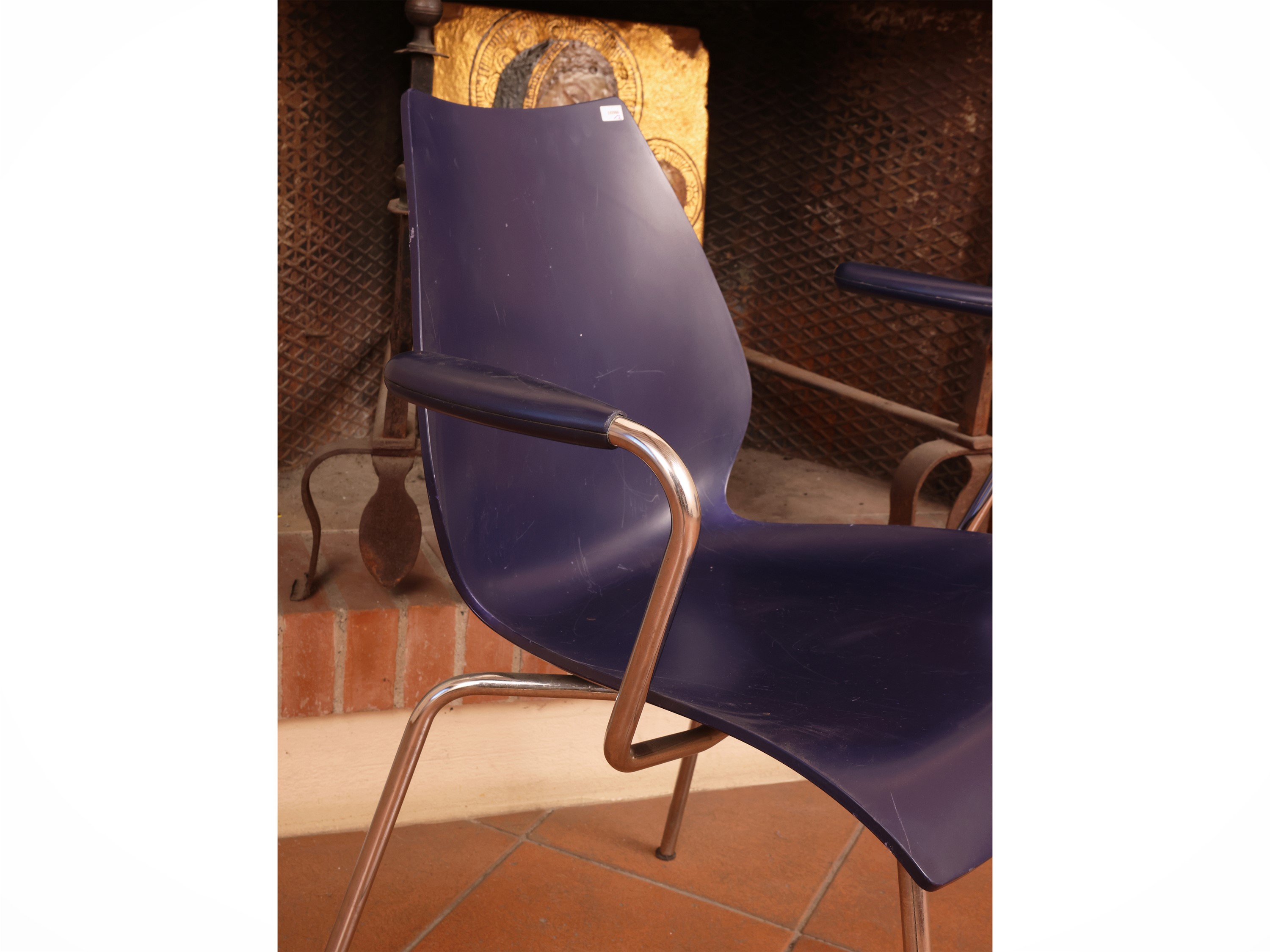 Vico Magistretti per Kartell, Coppia di sedie Maui