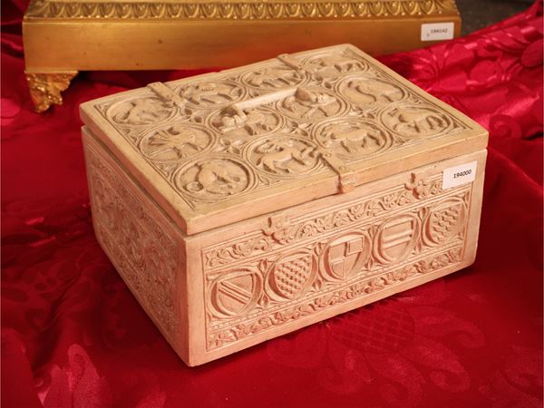 Terracotta casket