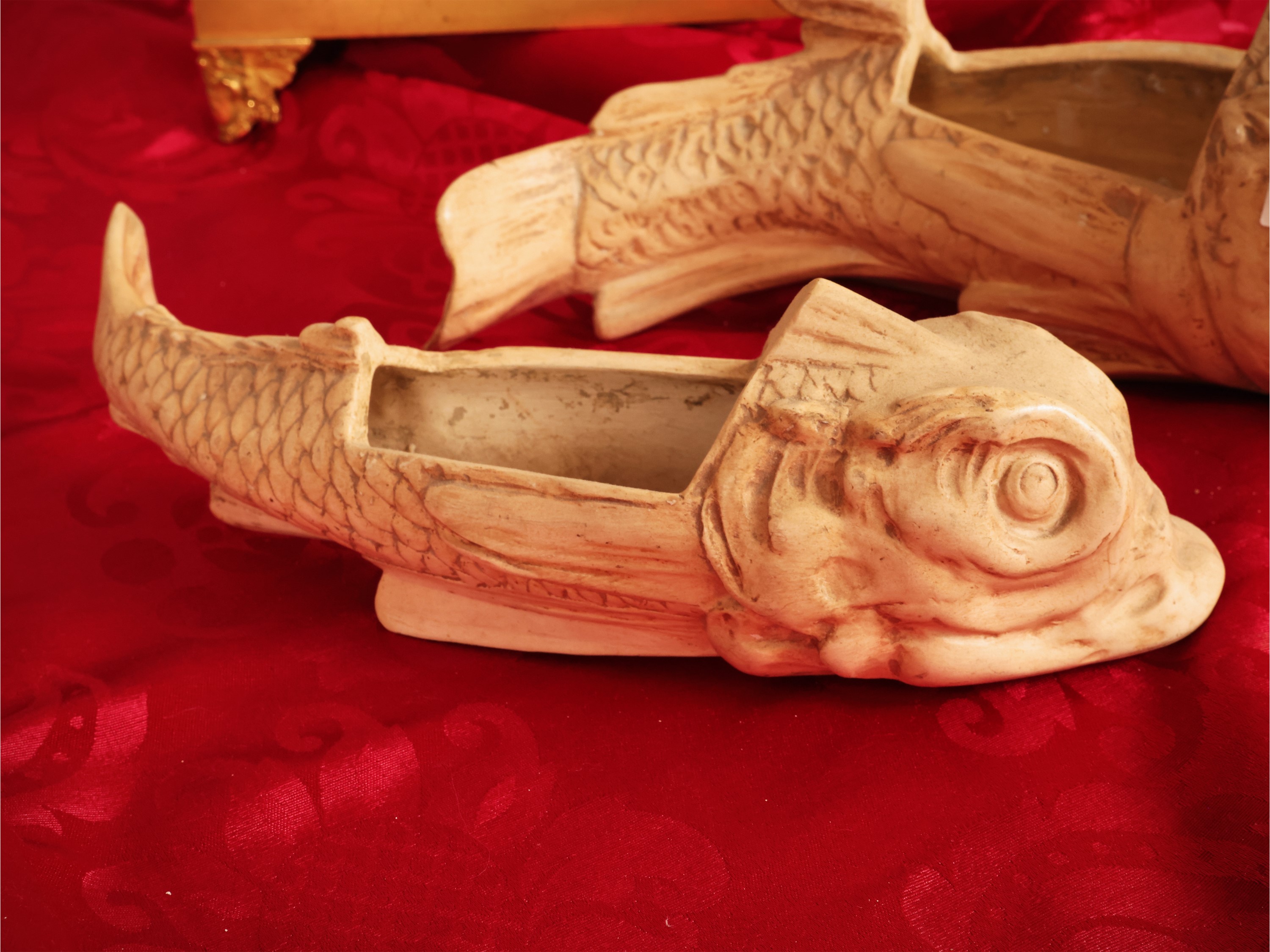 Signa, Dini e Cellai, Coppia di vasi zoomorfi in terracotta (inizio XX secolo)
