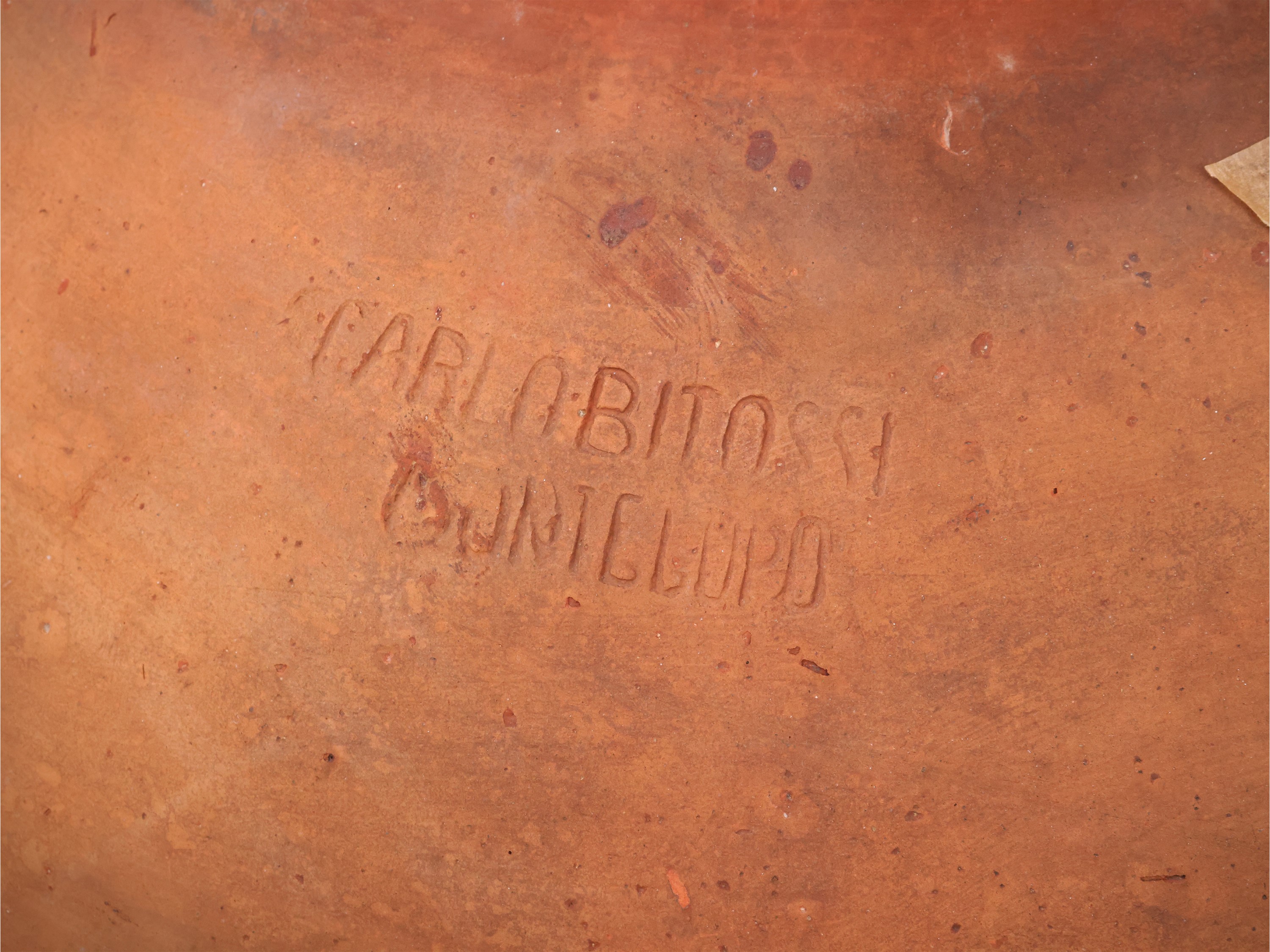 Orcio in Terracotta, Carlo Bitossi Montelupo