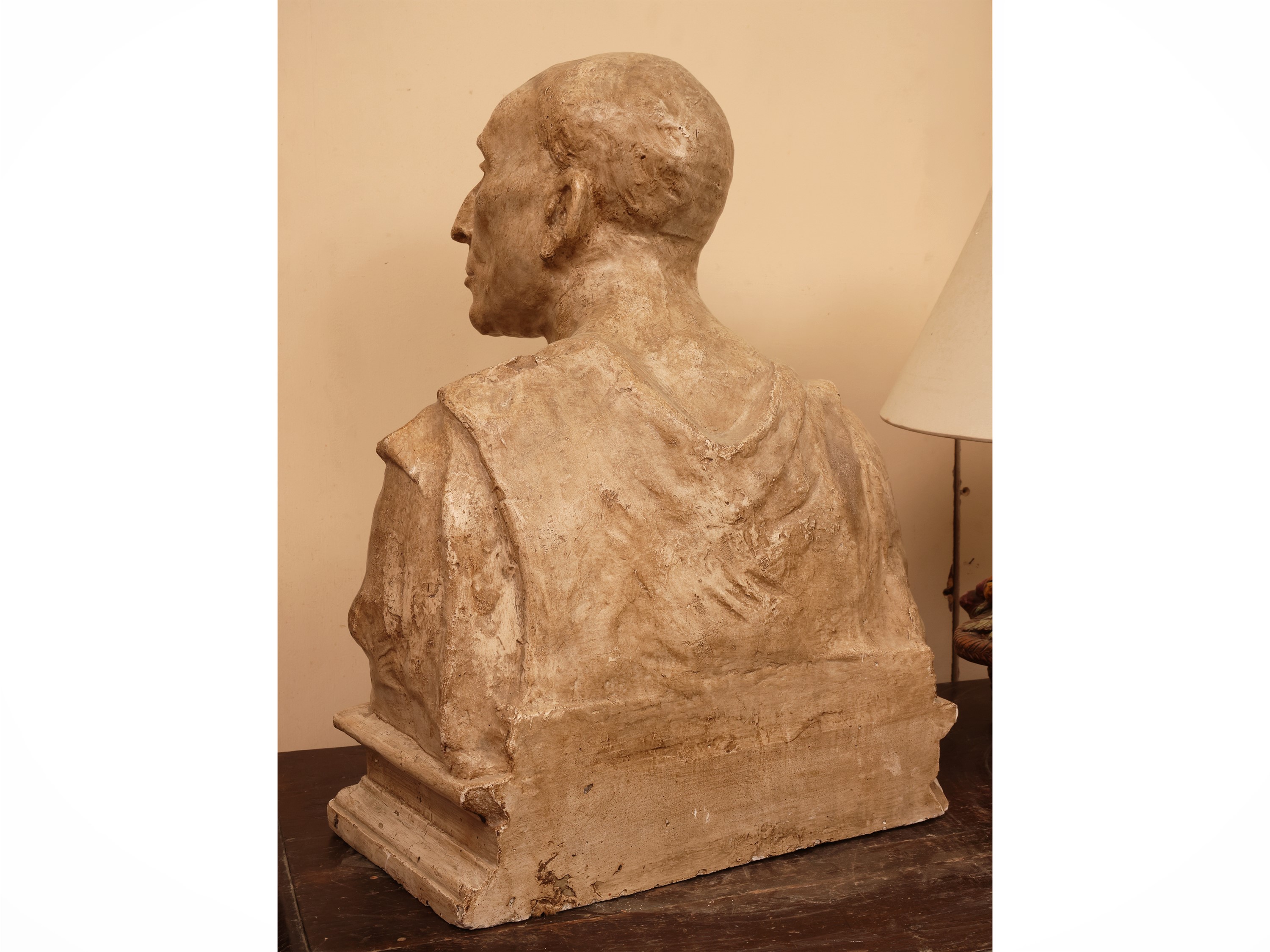 Ritratto di Niccolò da Uzzano, da Donatello, in terracotta patinata