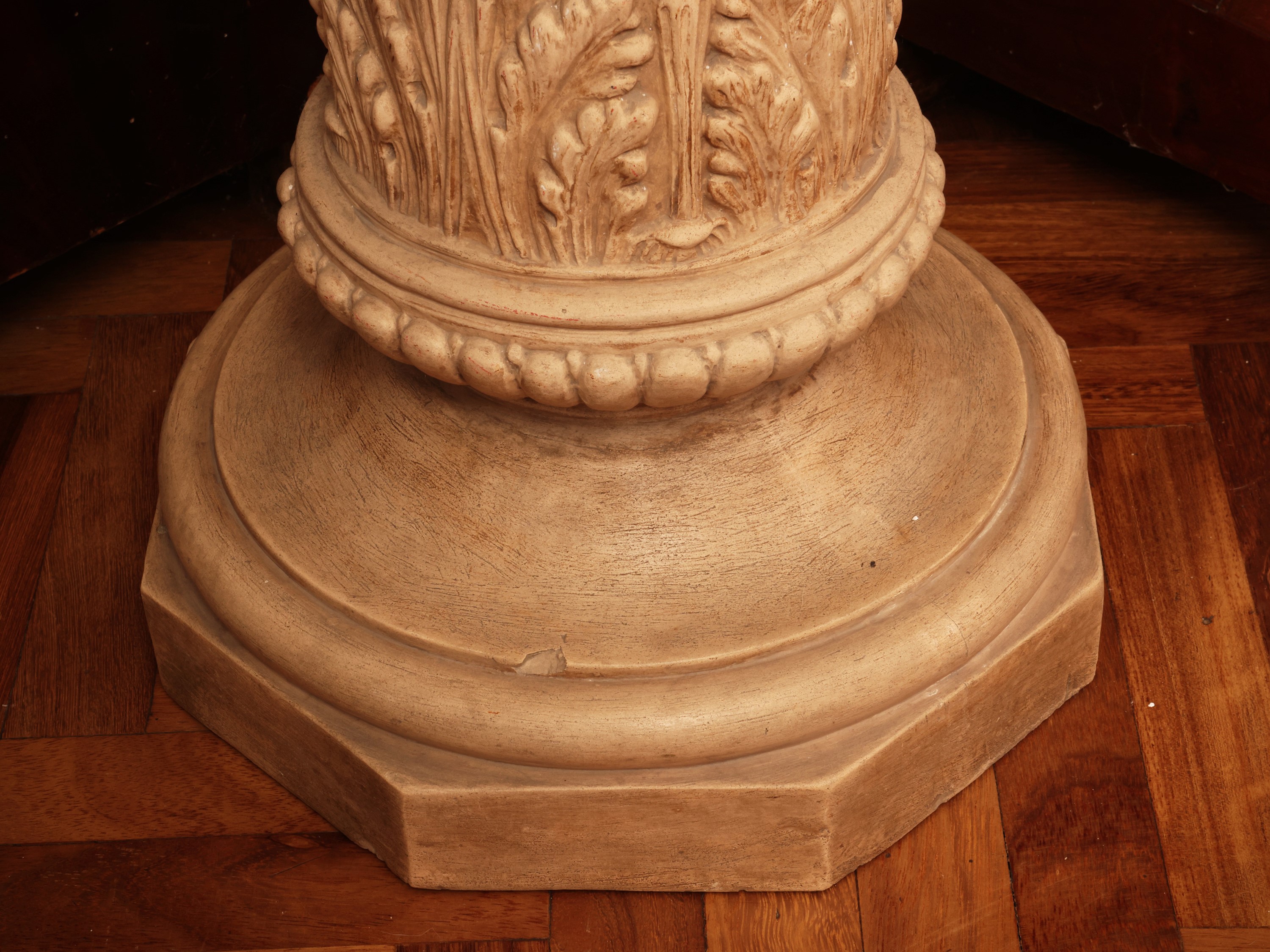 Manifattura di Signa, Colonna porta sculture in terracotta, inizio XX secolo