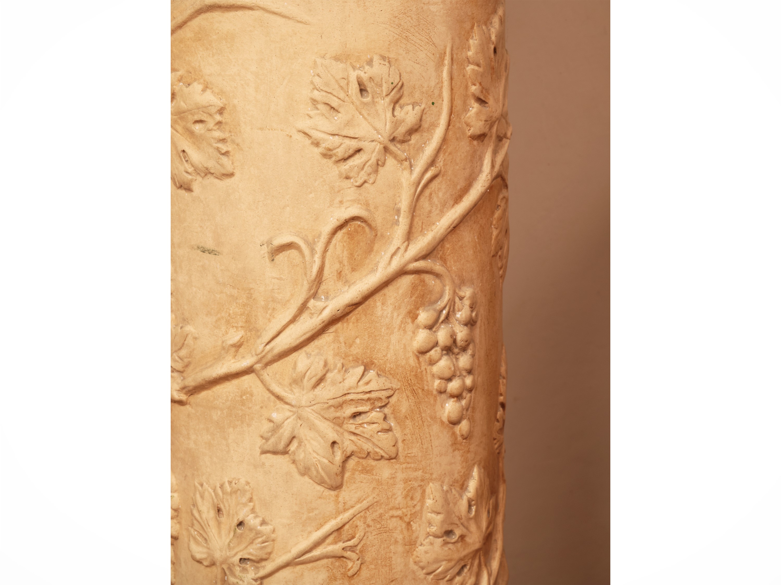 Manifattura di Signa, Colonna porta sculture in terracotta, inizio XX secolo