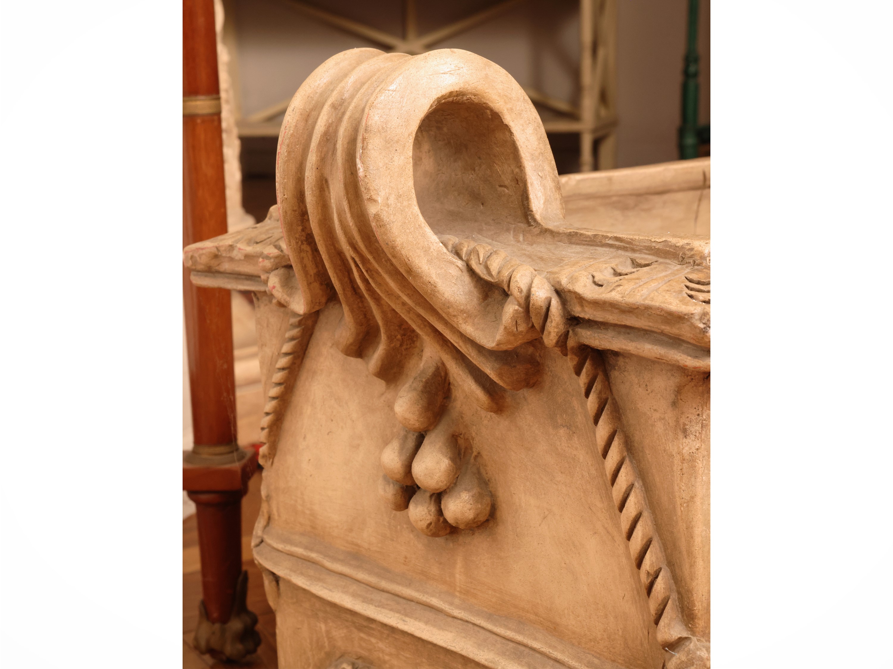 Manifattura di Signa, Grande vaso in terracotta decorato