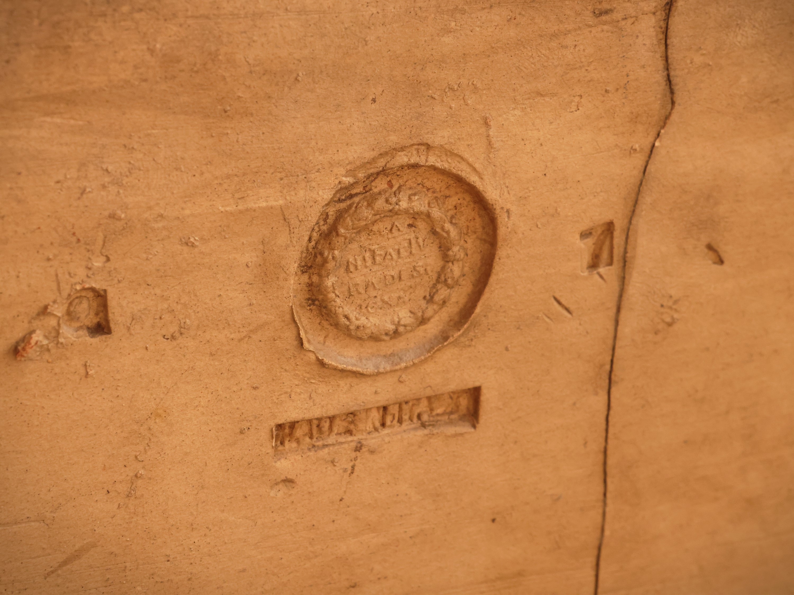 Manifattura di Signa, Grande vaso in terracotta decorato
