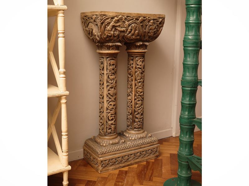 Fioriera in terracotta di Signa, inizio XX secolo