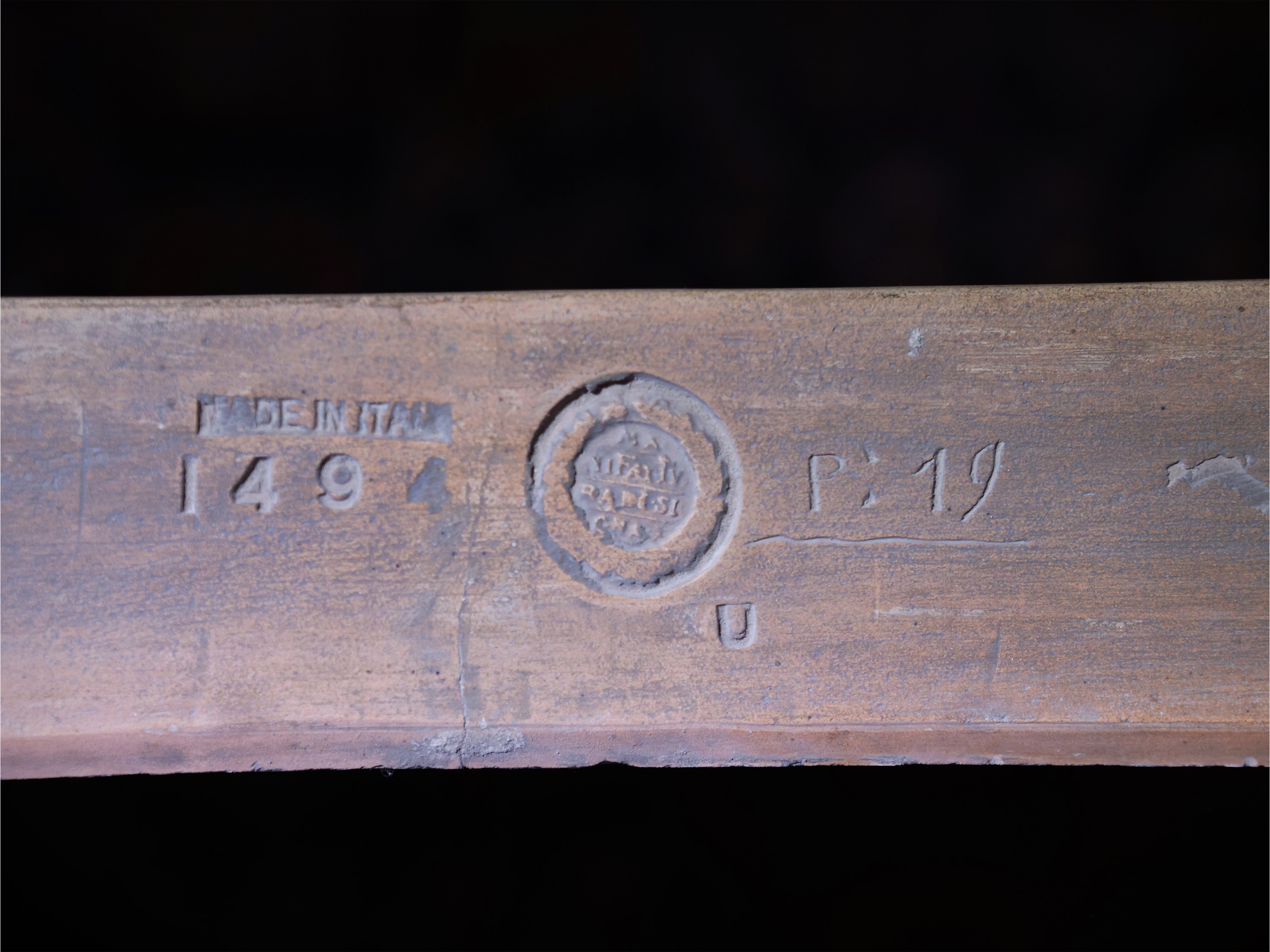 Placca a bassorilievo in terracotta, Trionfo di Bacco e Arianna sul carro alato