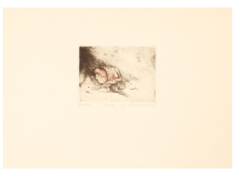 Manfredi (1930-2001), Figure (1983) e Nocentini, Rosa, incisioni