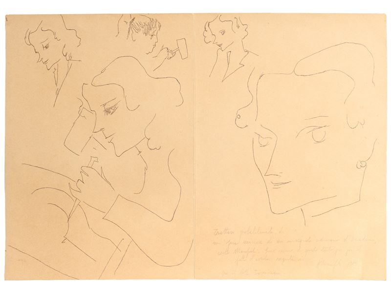 Alberto Manfredi - Studi di Figure Femminili 1989
