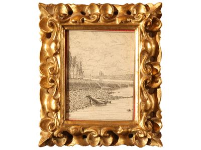 Paesaggio sull’Arno (incisione)