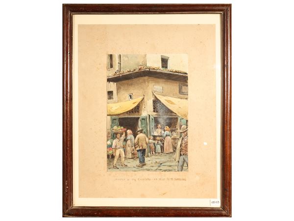 Angolo di Via Calimara - Via delle Sette Botteghe