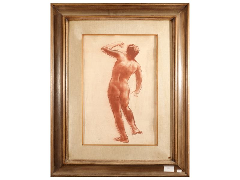 Silvestro Pistolesi - Nudo di spalle